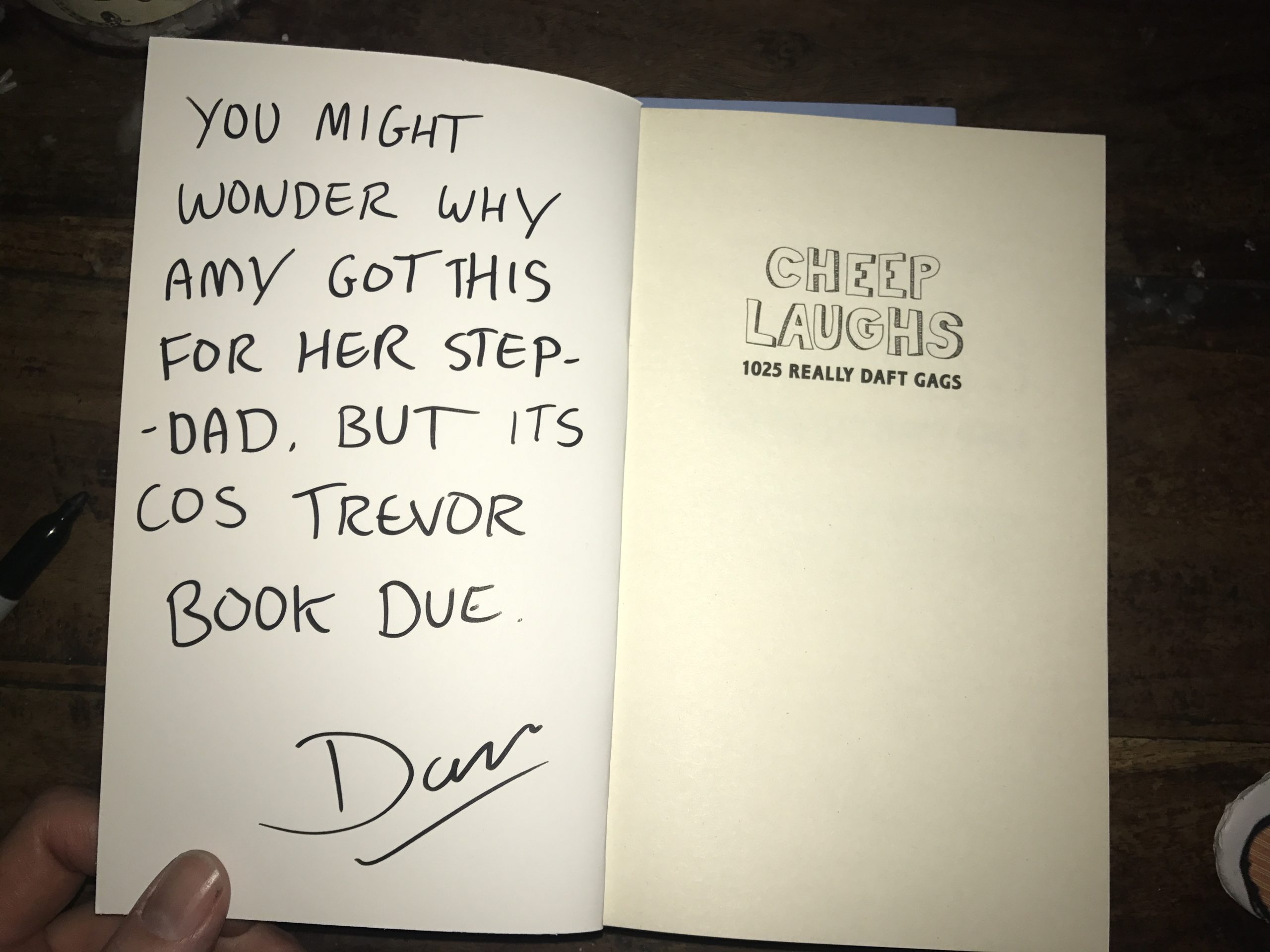 Trevor Brookdew (From Amy)