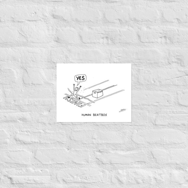 HUMAN BEAT BOX Print
