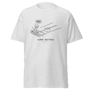 HUMAN BEATBOX T-Shirt Unisex ASH