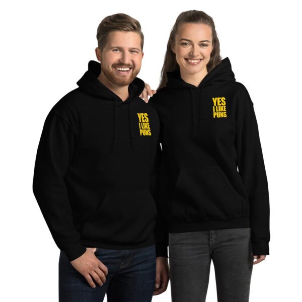 DYLP Unisex Black Hoodie - Image 3