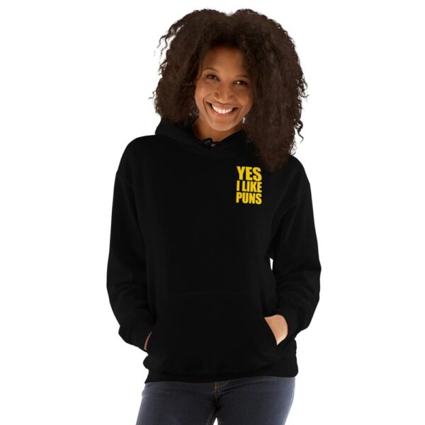 DYLP Unisex Black Hoodie - Image 4